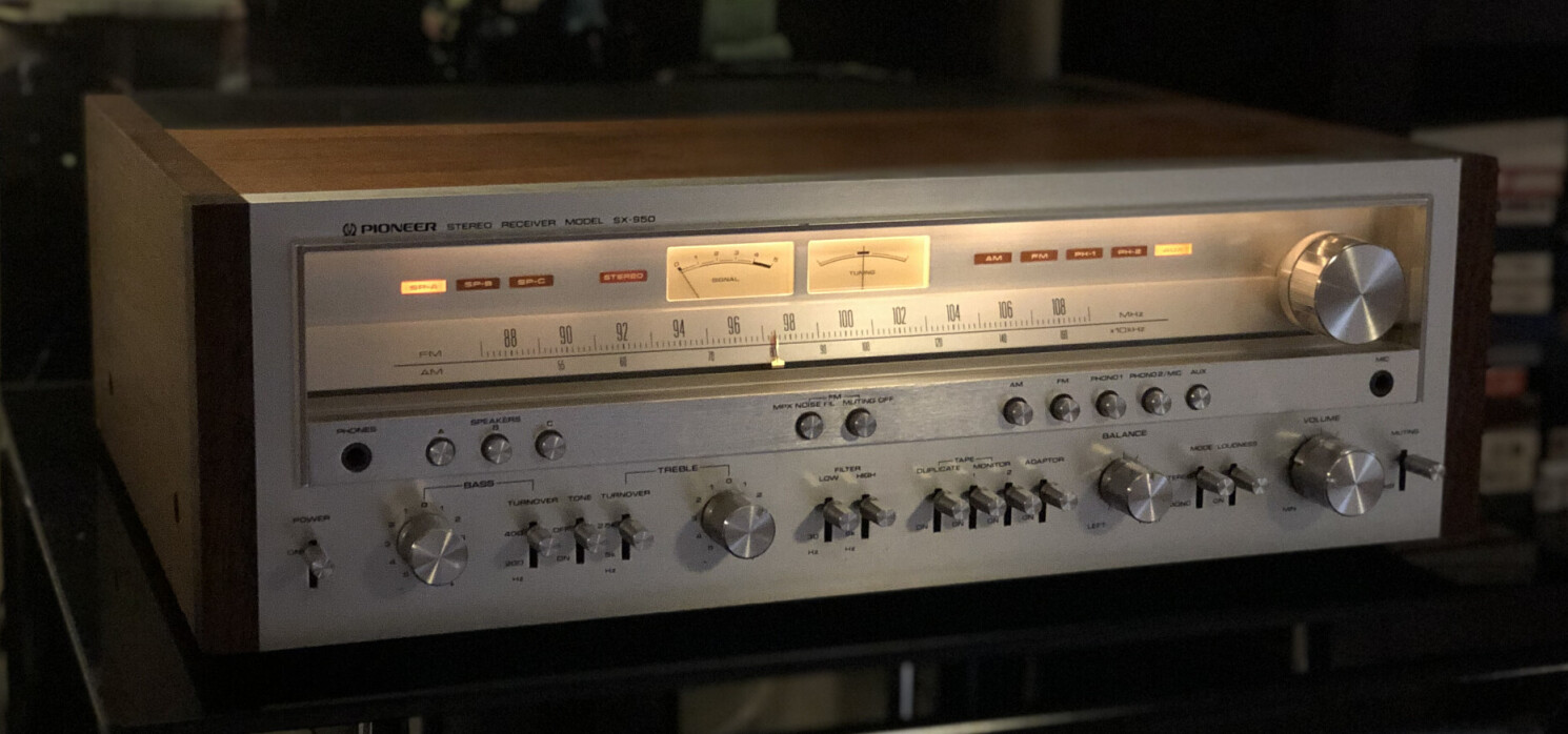 A photo of my Pioneer SX-950